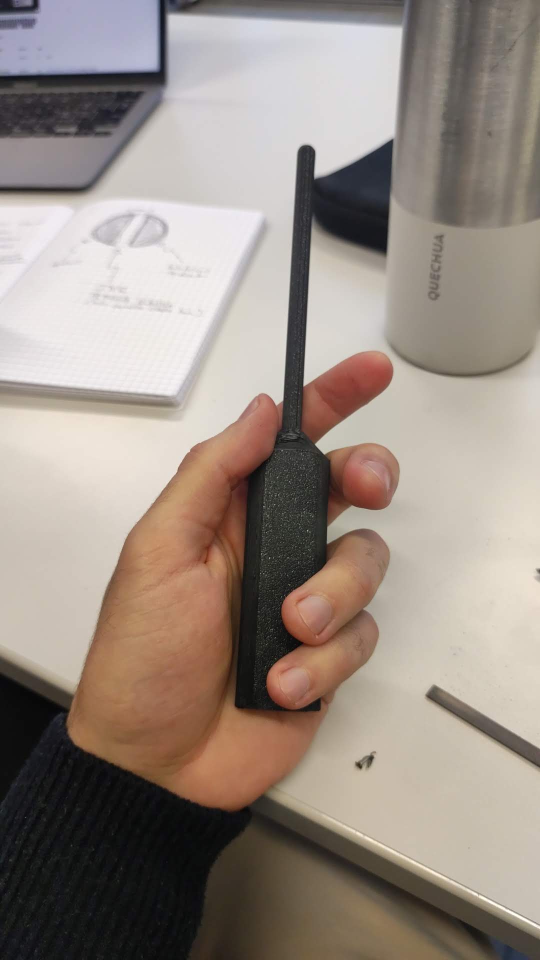 The 3d printed baton